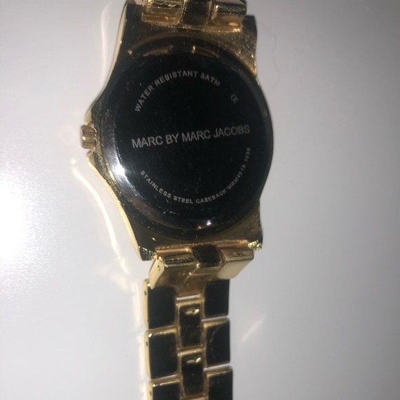 Marc Jacobs gold watch retail $229.00 main image 4